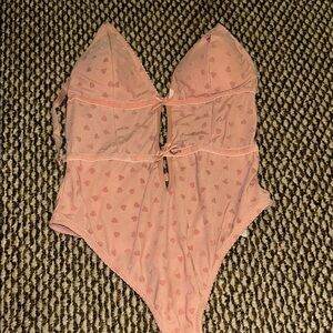 Pink Heart One Piece